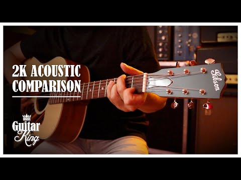 2K Budget Comparison; Gibson, Martin, Taylor