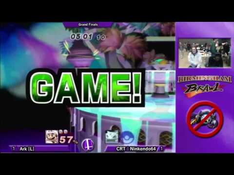 Birmingham Brawl 5 PM Singles GF - CRT|NinKenDo64 (Mario) vs. Ark (Ivysaur)