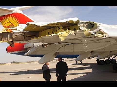 Ту 154  полёт без крыла, самый надёжный самолёт-США в шоке!