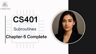 Download the video "CS401 Chapter 5 | Subroutines | CS401 short lectures"