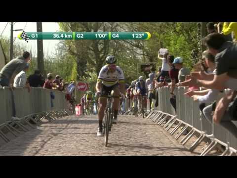 Watch highlights of Philippe Gilbert's epic win in the Tour of Flanders