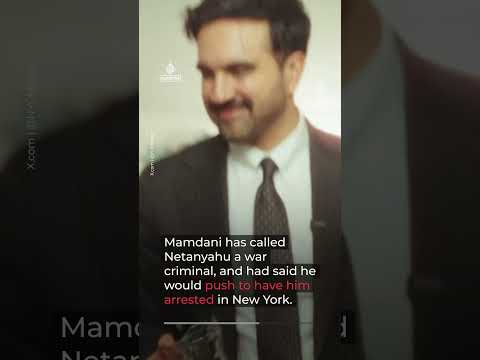 Mamdani plants olive tree with Gaza families | AJ #shorts