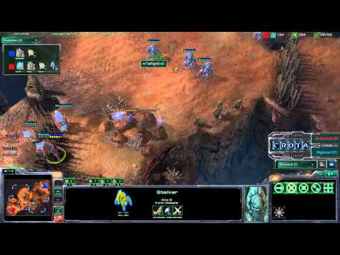 StarCraft 2 - SC351 - Underdark (P) vs mtw NightEnd (P) on Blistering Sands