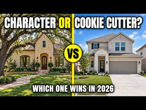 New Build vs Character Home in New Braunfels: Which Wins?