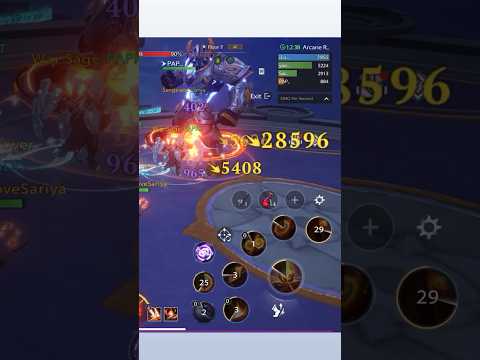 Mage crazy crit on boss in Tarisland #tarisland #tarislandgameplay
