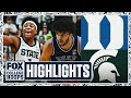 No 4 Duke Blue Devils Vs No 7 Michigan State Spartans Highlights FOX College Hoops