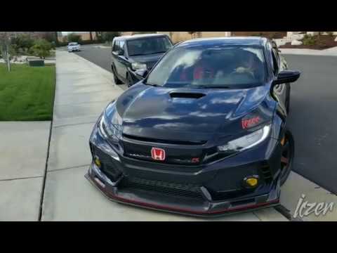 Evasive Motorsports - EVS Tuning Carbon Front Lip Spoiler V2 and Splitter V2 - Civic FK8 [E44]