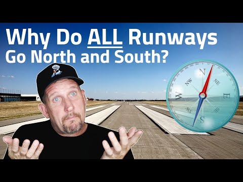 Why do ALL runways go North and South?