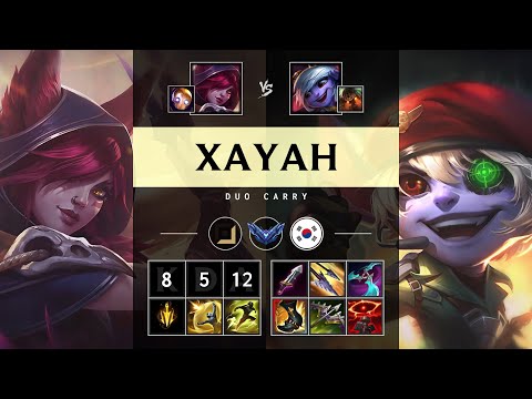 Xayah ADC vs Tristana - KR Diamond Patch 25.13