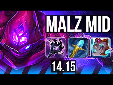 MALZAHAR vs TRISTANA (MID) | 12/2/22, 1800+ games, 40k DMG | VN Master | 14.15