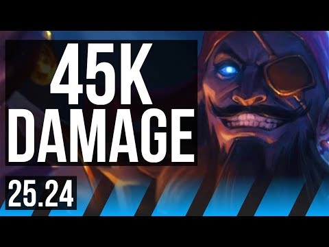 RYZE vs ORIANNA (MID) | 45K damage, Good KDA: 15/2/6 | KR Challenger | 25.24