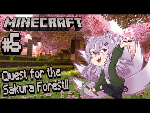 Sakura Forest: EPIC Adventure! Minecraft Ch. 5 - SaintSnake [Stream VOD]!