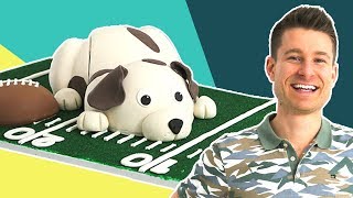 Dan Bakes a Puppy Dog Cake 🐶 Challenge #14