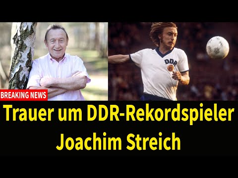 Trauer um DDR-Rekordspieler Joachim Streich