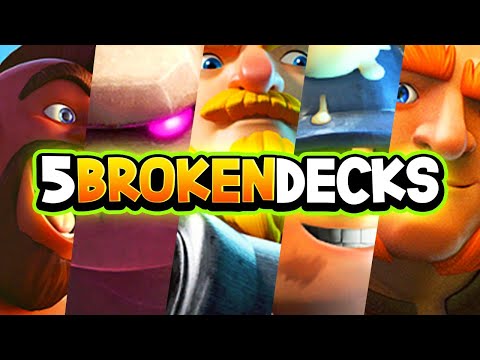 Top 5 Decks in #ClashRoyale w/ Pro Breakdown! (May 2020)