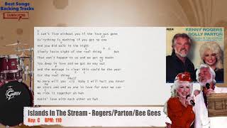 Islands In The Stream - Rogers/Parton/Bee Gees Drums Backing Track with chords and lyrics