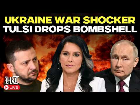 LIVE | Tulsi Gabbard Drops Ukraine War Bombshell Days After Trump Fires Her as Spy Chief | Russia