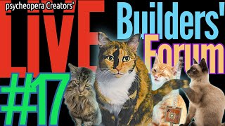 Psycheopera Creators' LIVE 17: Builders' Forum - broken copyright claim systems on social media✨