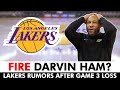 MAJOR Lakers Rumors: Fire Darvin Ham After Lakers Lose Game 3 vs. Denver Nuggets?