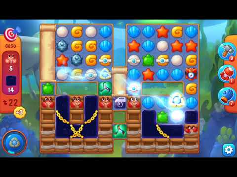 Fishdom 2021 - Challenge Level 6850   #playrix #fishdom #gaming