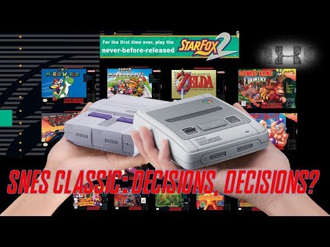 Super Nintendo Mini Classic Preview: 16-bit on a new scale!