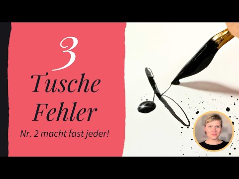 Mach das nicht! 3 Tusche-Fehler, die Anfänger Zeit & Papier kosten