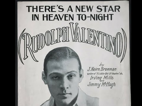 Vaughn De Leath "There's A New Star In Heaven Tonight" (1926) Rudolph Valentino's unexpected death