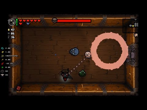 Binding of Isaac: Rebirth  - Chest run - Azazel + The Ludovico Technique