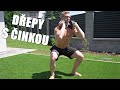 DŘEPY S JEDNORUČNÍ ČINKOU | Parádní cvik na nohy