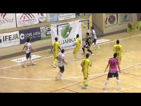 Gol Adrián Ortego (3-1) en el Jaén Paraíso Interior - Ríos Renovables Zaragoza. 1Div J8