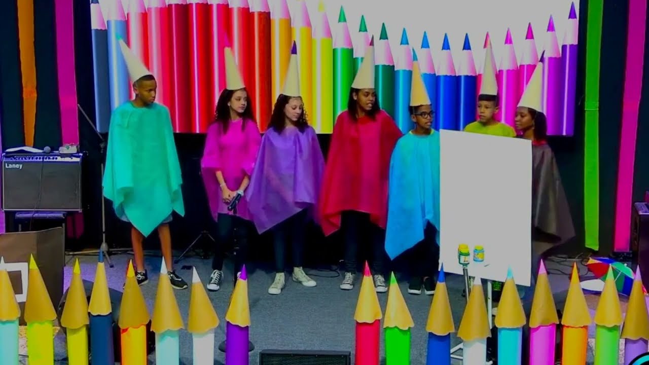 PEÇA TEATRAL/ NA CAIXA DE LÁPIS DE COR/ O MAIOR PINTOR DO MUNDO.