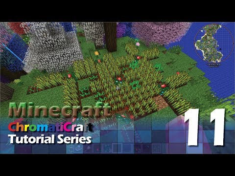 ChromatiCraft Tutorial v17 - Fertility Bloom & Enrichment Vine