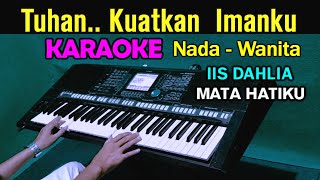 Download lagu MATA HATI - Iis Dahlia | KARAOKE Nada Wanita mp3