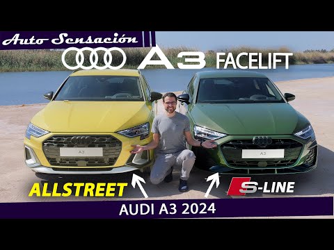Presentación Audi A3 facelift 2024 y Audi A3 ALLSTREET 2024