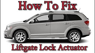 How To Repair A Broken Lock Actuator On Your 2011 To 2019 Dodge Journey #dodge