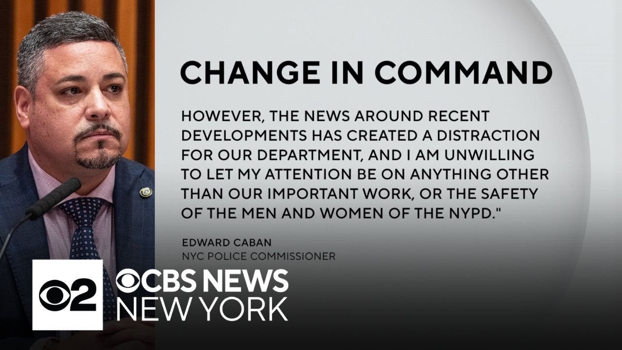 New leadership taking over NYPD after Commissioner Edward Caban resigns