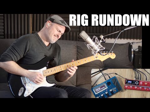 My Guitar Rig on Trio Gigs - How I use the GR-55  RC-600 and Fender GC-1