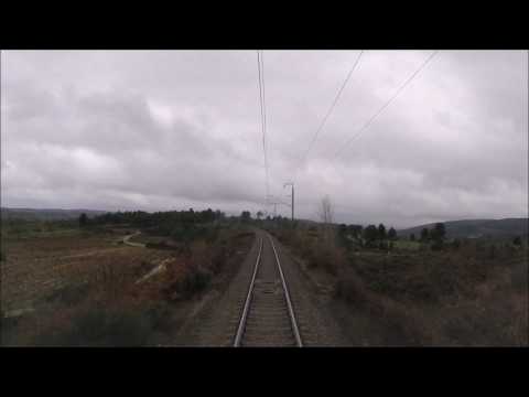 Linha da Beira Alta Cab Ride | Inverno 2017 Neve | Parte IV