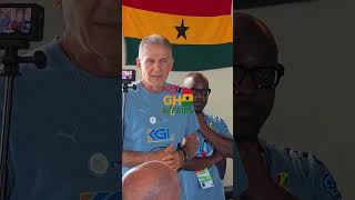 coach Carlos Queiroz expresses appreciation to Ibrahim Mahama and government officials