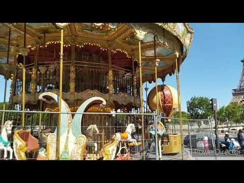 Samajavaragamana song |  Carousel of the Eiffel Tower 🗼 🎠