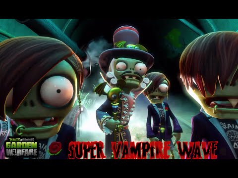 *BARON VON BATS* GARDEN OPS - SUPER VAMPIRE WAVE - Plants vs. Zombies: Garden Warfare