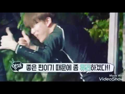 Youngjae cute .bap one fan day eps.2 161024