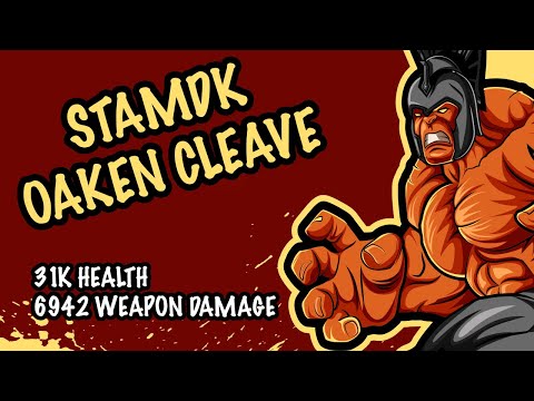StamDK Oaken Cleave PvP Build