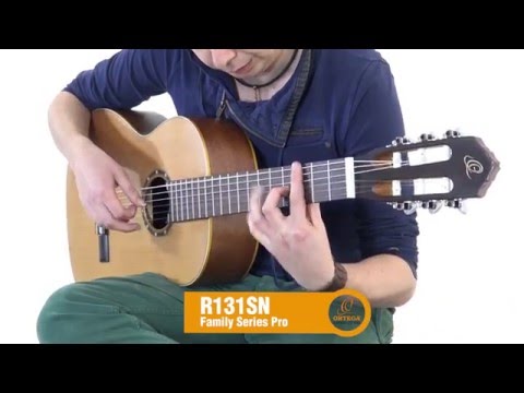 Ortega R131SN Top lity cedr ][ Gitara klasyczna z wąskim gryfem 4/4