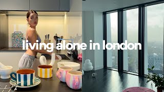First Week Living Alone in LONDON | Life in the City, Meeting New People, What I Eat in a Day