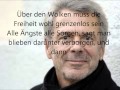 Über den Wolken von Reinhard Mey - Lyrics 