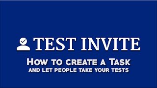 Test Invite video