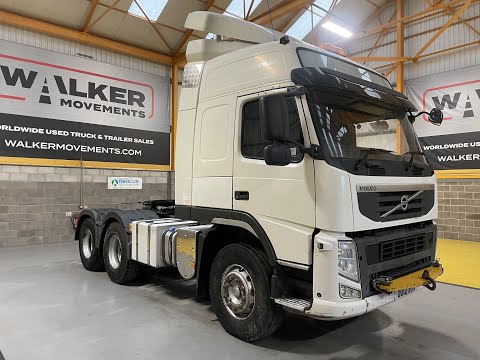 New In Stocklist For Sale: VOLVO FM 460 GLOBETROTTER EURO 5, 6X4 TRACTOR UNIT – 2012 – DU12 BSX