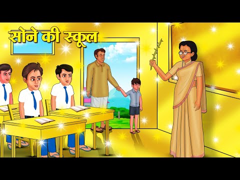 सोने की स्कूल | Hindi Kahani | Moral Stories | Stories in Hindi | Hindi Kahaniya