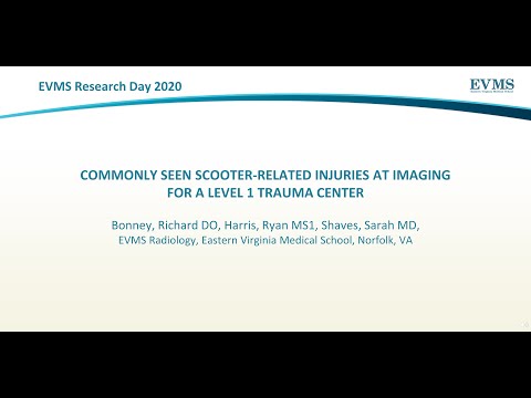 Thumbnail image of video presentation for Commonly Seen Scooter-related Injuries at Imaging for a Level 1 Trauma Center